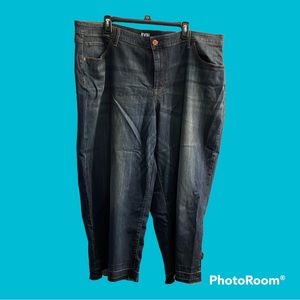 NWT EVRI Wide Leg Plus Size Jeans 24W